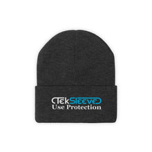 Load image into Gallery viewer, Men's Knit Beanie. TekSleeve quick dry snowboard sleeve and ski sleeve. The easiest snowboard cover or ski cover for your equipment, guaranteed!