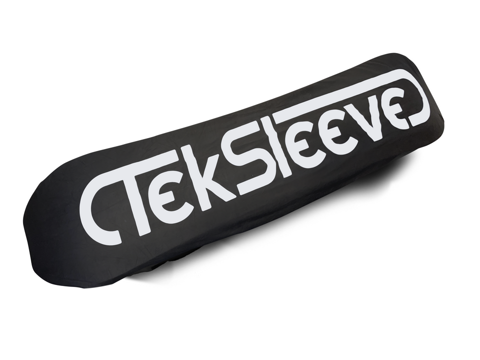 TekSleeve quick dry covers for skis and snowboards are the easiest way to protect your equipment. Guaranteed! Teksleeve is the best sleeve available, and this simple cover provides the best protection for your vulnerable components. TekSleeve quick dry covers for skis and snowbaords is the only sleeve that will prevent all rust, it's easy to use, and it's compatible with any transportation method used for a great day of skiing or snowboarding. Snowboard sleeve; snowboard cover; ski sleeve; ski cover.